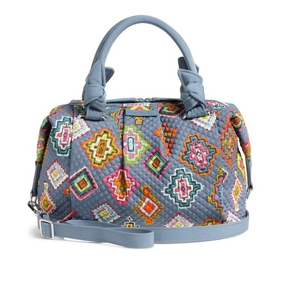 Vera Bradley Hadley Satchel in Painted Medallions - Picture 1 of 4